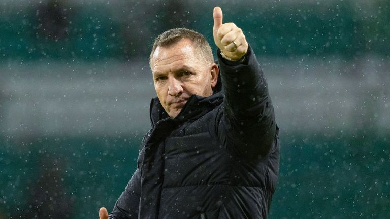 Celtic manager Brendan Rodgers was delighted with their response against Livingston