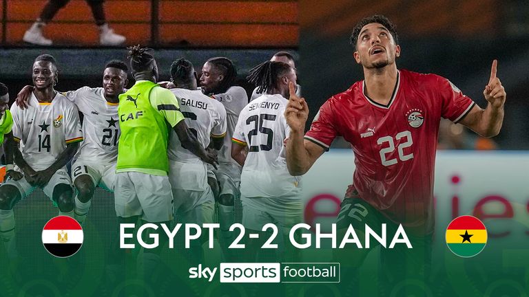 EGYPT 2-2 GHANA
