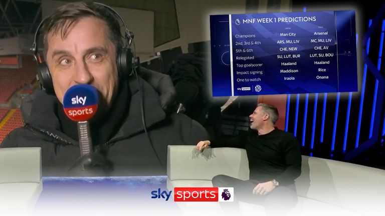 Premier League predictions, Jamie Carragher, Gary Neville