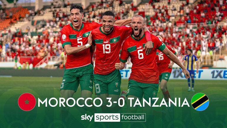 Morocco v Tanzania highlights